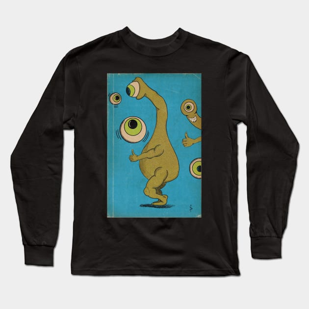 Freaky Long Sleeve T-Shirt by IcarusPoe